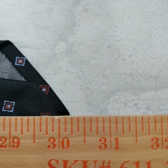 Robert Talbott Men's Silk Necktie Geometric Square Handsewn Finest Silk Classic - Picture 9 of 11